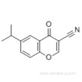 4H-1-Benzopyran-3-carbonitrile,6-(1-methylethyl)-4-oxo- CAS 50743-32-3